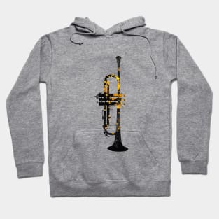 Trumpet music art #trumpet Hoodie